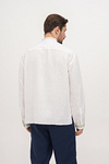 White men's embroidered shirt Sokil