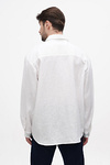 Men's embroidered shirt Stefan made of linen
