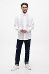 Men's embroidered shirt Stefan made of linen
