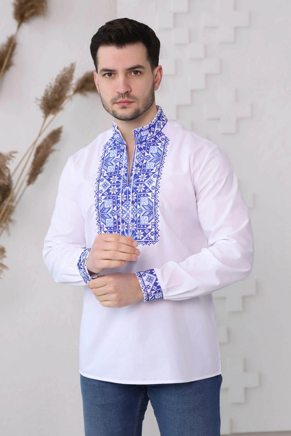 Men’s embroidered shirt Zhittieslav Plus, XXL