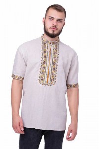 Дубове листя, чоловіча вишиванка