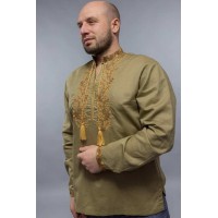 Blue embroidered shirt Oak strength Blue embroidered shirt Oak strength