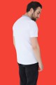 Men's embroidered white polo shirt "Lisova": the beauty and comfort of summer style