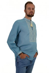 Men's linen-denim shirt Lucheslav