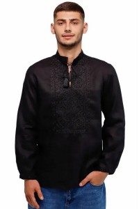 White light is black, linen shirt is black man's