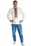 Men's vyshyvanka "Symon" made of cream-colored linen