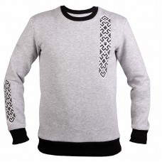 Yziaslav, Sweatshirt with black and white embroidery
