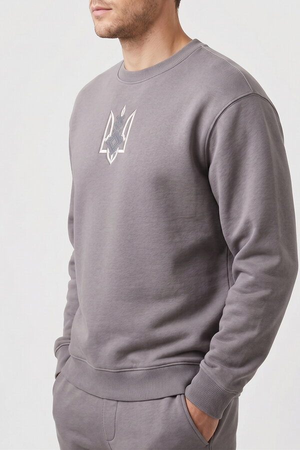 Men's warm fleece-lined sweatshirt Timur