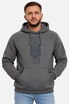 Christmas tree men's sweatshirt warm with pile