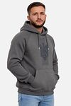 Christmas tree men's sweatshirt warm with pile
