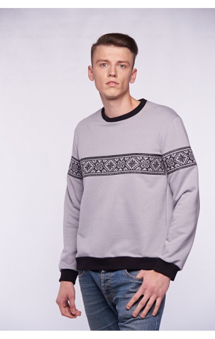 Zlatomir, men's sweatshirt with embroidery
