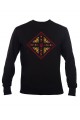 Ukraine, men's black sweatshirt