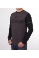 Ukraine, men's graphite sweatshirt with coat of arms