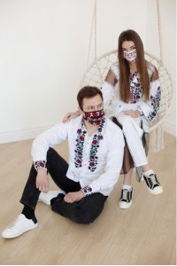 Комплект Павел и Юлианна, женская и мужская вышиванка