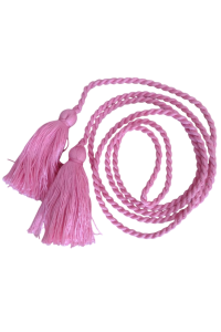 Плетеный пояс средней длины для вышиванки 