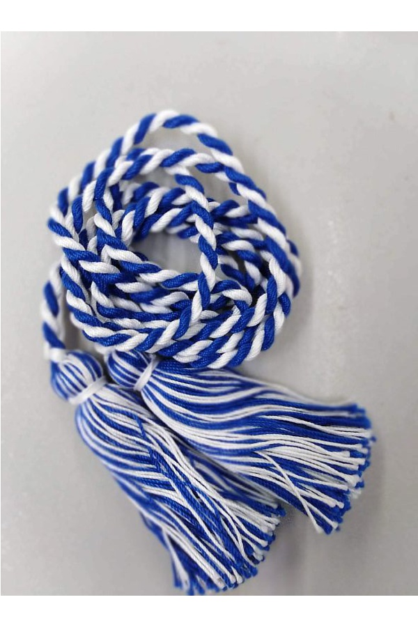 Braided medium drawstring for the embroidered shirt