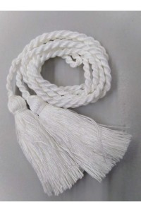 Braided medium drawstring for the embroidered shirt