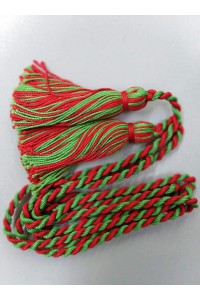 Braided medium drawstring for the embroidered shirt