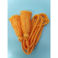 Braided medium drawstring for the embroidered shirt
