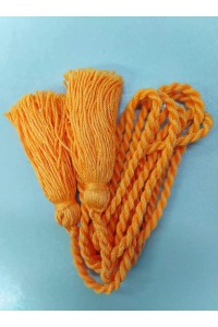 Braided medium drawstring for the embroidered shirt