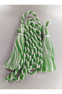 Braided medium drawstring for the embroidered shirt