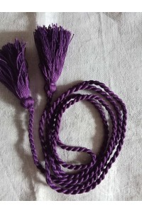 Braided medium drawstring for the embroidered shirt