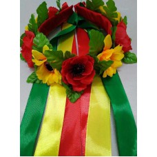 Wreath small Sunflowers - Poppies