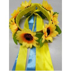 Wreath middle Sunflowers
