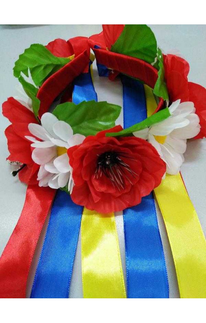 Wreath (hoop) daisies - Poppies