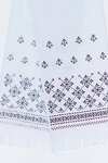 Ritual towel with red embroidery Daisies (34х200 см)