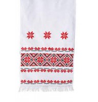 Amulet, ceremonial towel with embroidery