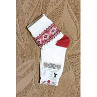 Children's socks with a pattern (20-22)