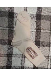 Men's socks embroidered 001, size 29  (44-45)