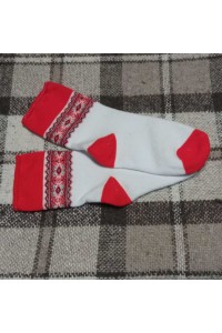 Children's socks embroidered 005, size 18