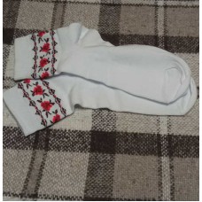 White socks 011 size 23-25