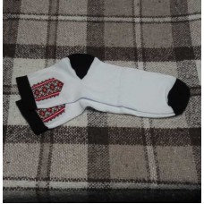 White socks 018, size 23-25