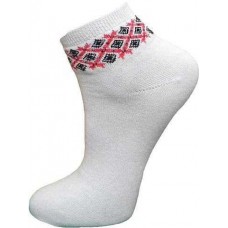 Women's socks with embroidery (38-40)