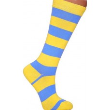 Махрові шкарпетки жовто-сині (38-40)