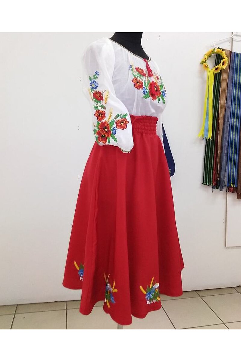 Vasylechky red skirt - 1 item