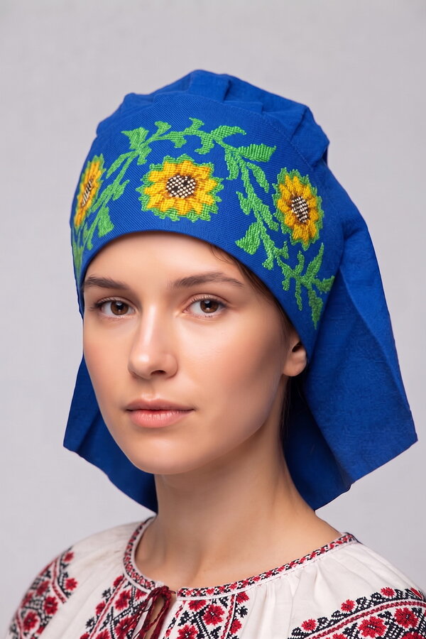 Подсолнухи чепец