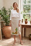 Sunflowers sheet - 1 element (from suit flax)