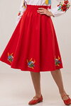 Vasylechky red skirt - 1 item