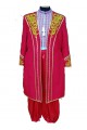 Men's red suite with embroidery