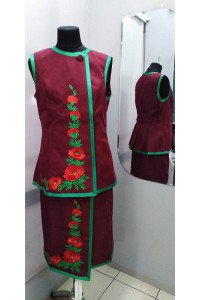 Poppies, a suit of 2 elements