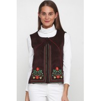 vest with embroidery