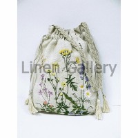 Сумка с вышивкой Полевые травы Сумка с вышивкой Полевые травы