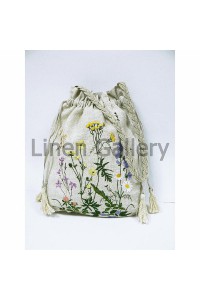 Сумка з вишивкою Польові трави
