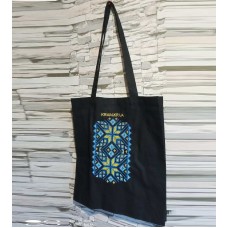 Bulgaria, shopper bag with embroidery