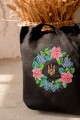 Сумка Bag Shopper Elderberry? Сумка-шоппер из плотного хлопка, украшенная вышивкой.