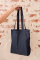 Сумка Bag Shopper Elderberry? Сумка-шоппер из плотного хлопка, украшенная вышивкой.
